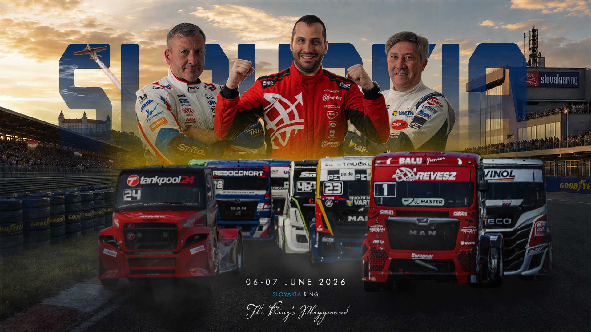 Goodyear FIA ETRC Slovakia Ring poster