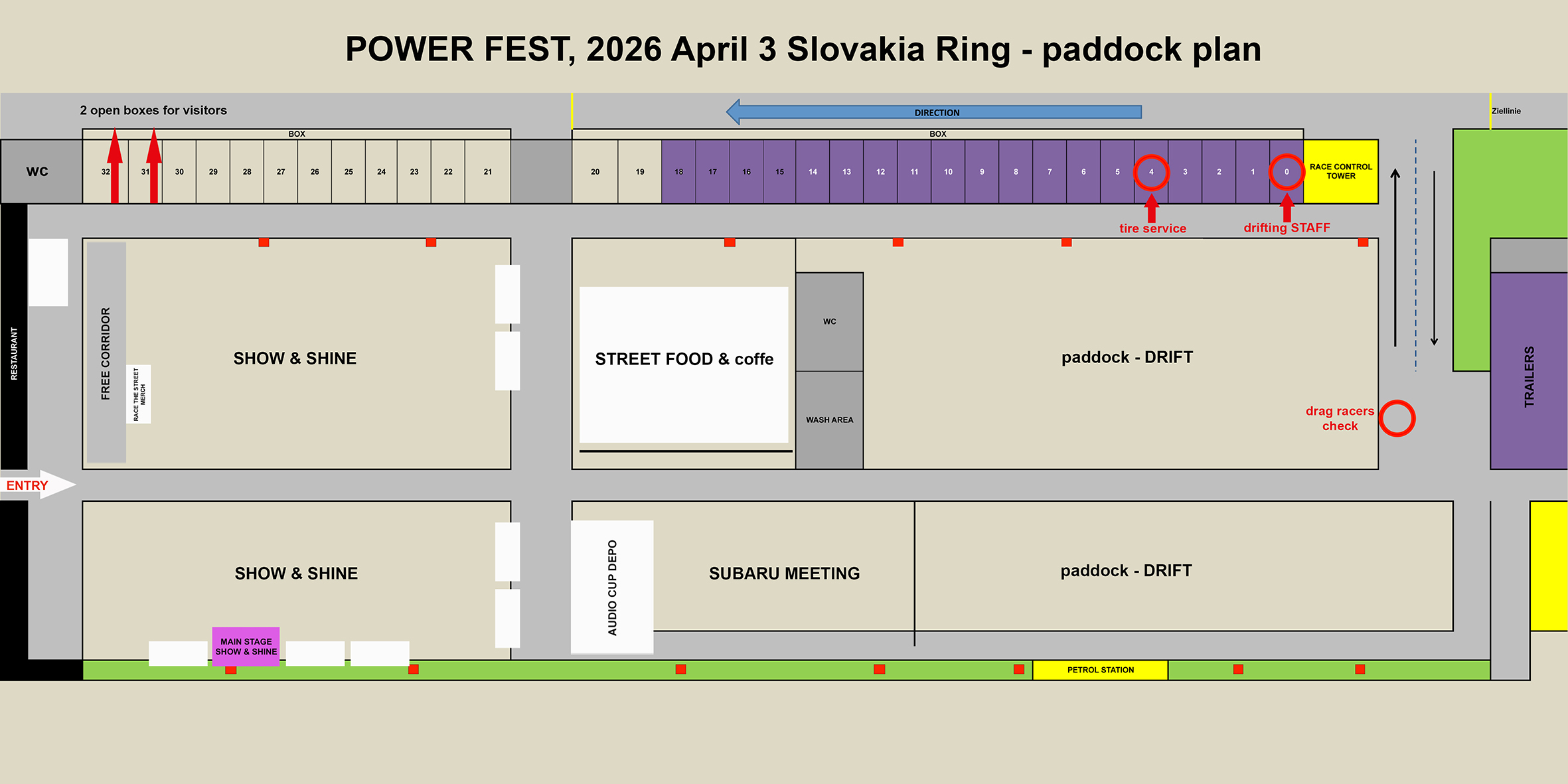 POWER FEST paddock S Ring