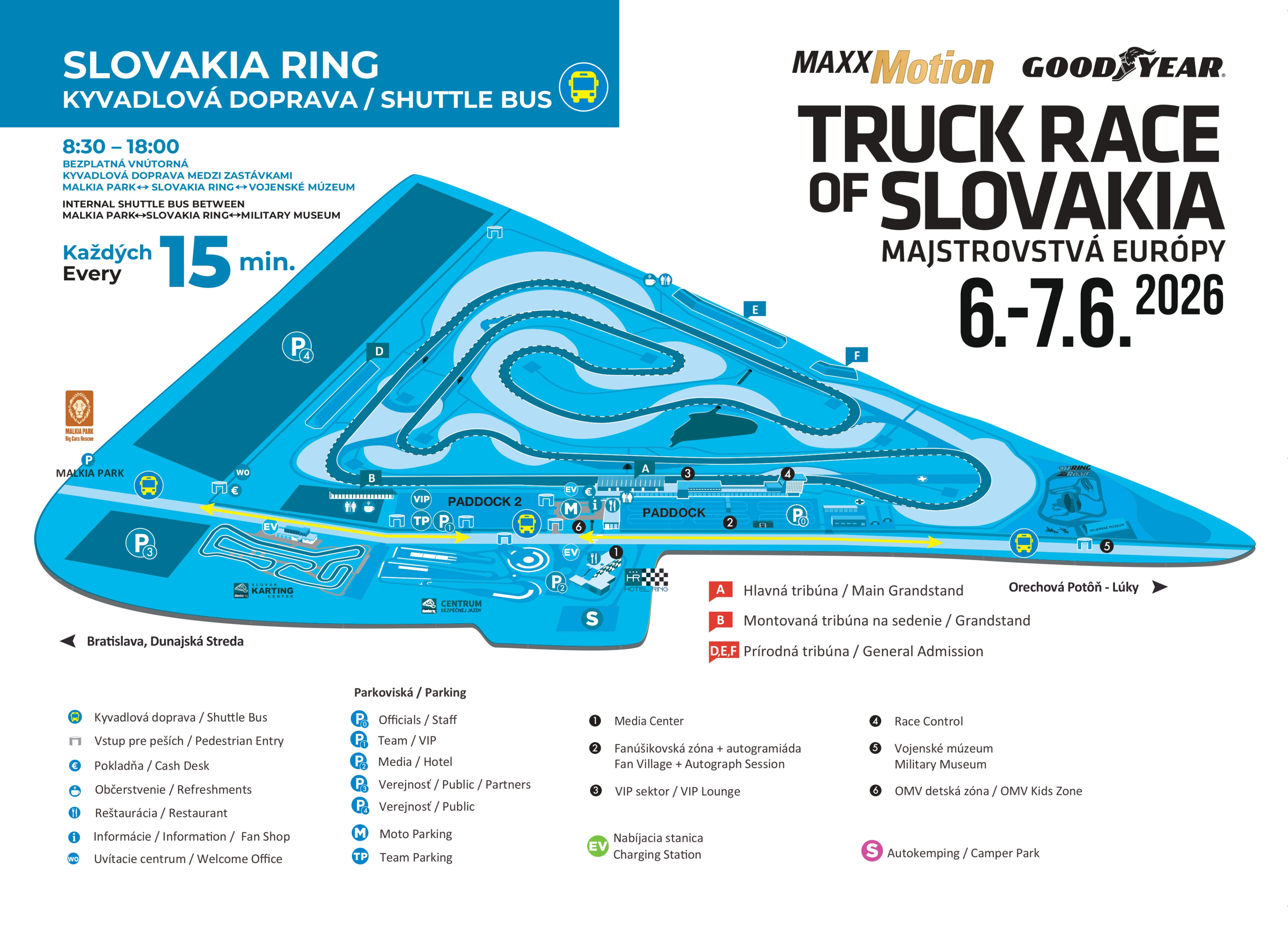 SRA MAP ETRC shuttle 2026