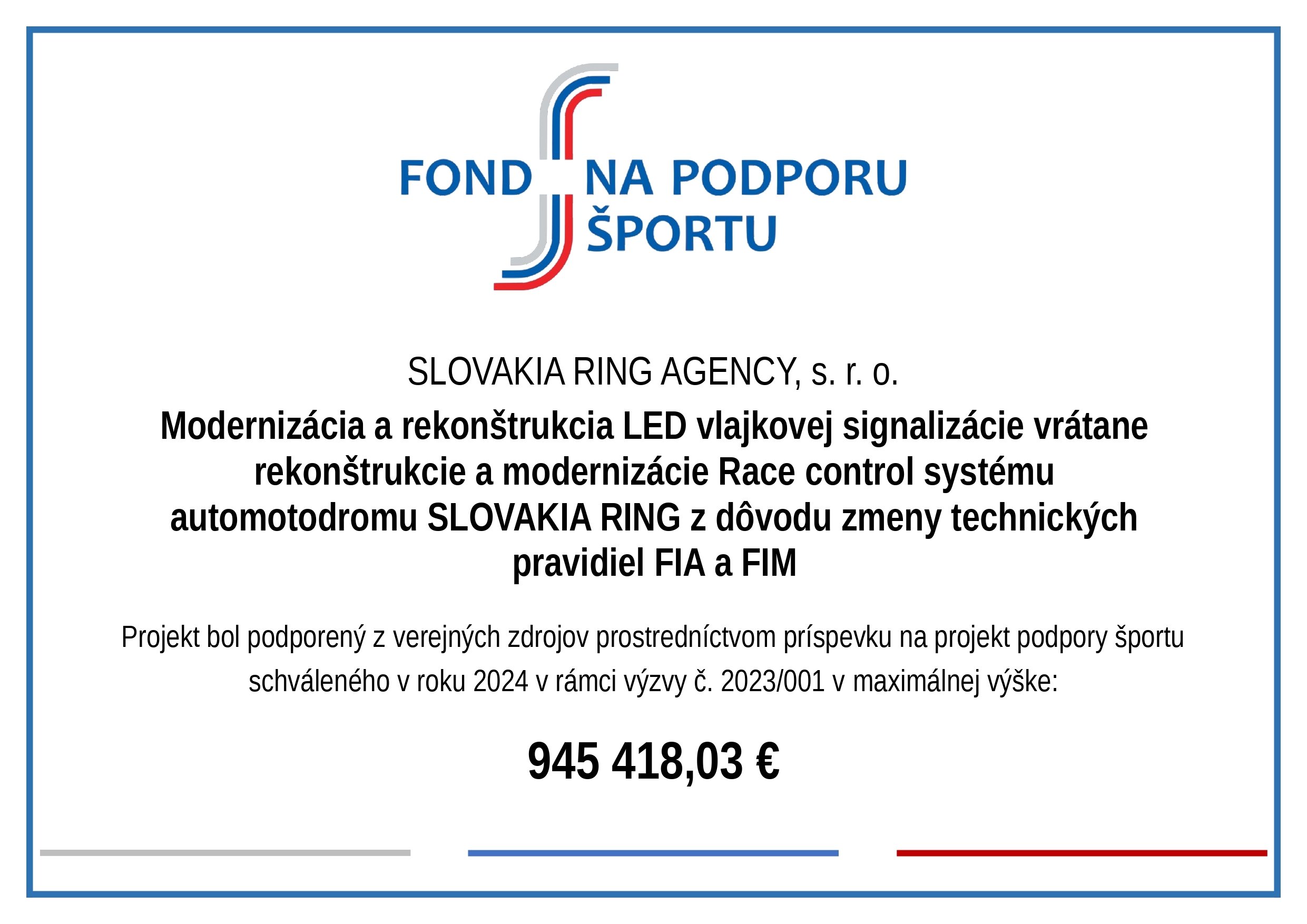 Fond na podporu sportu page 0001