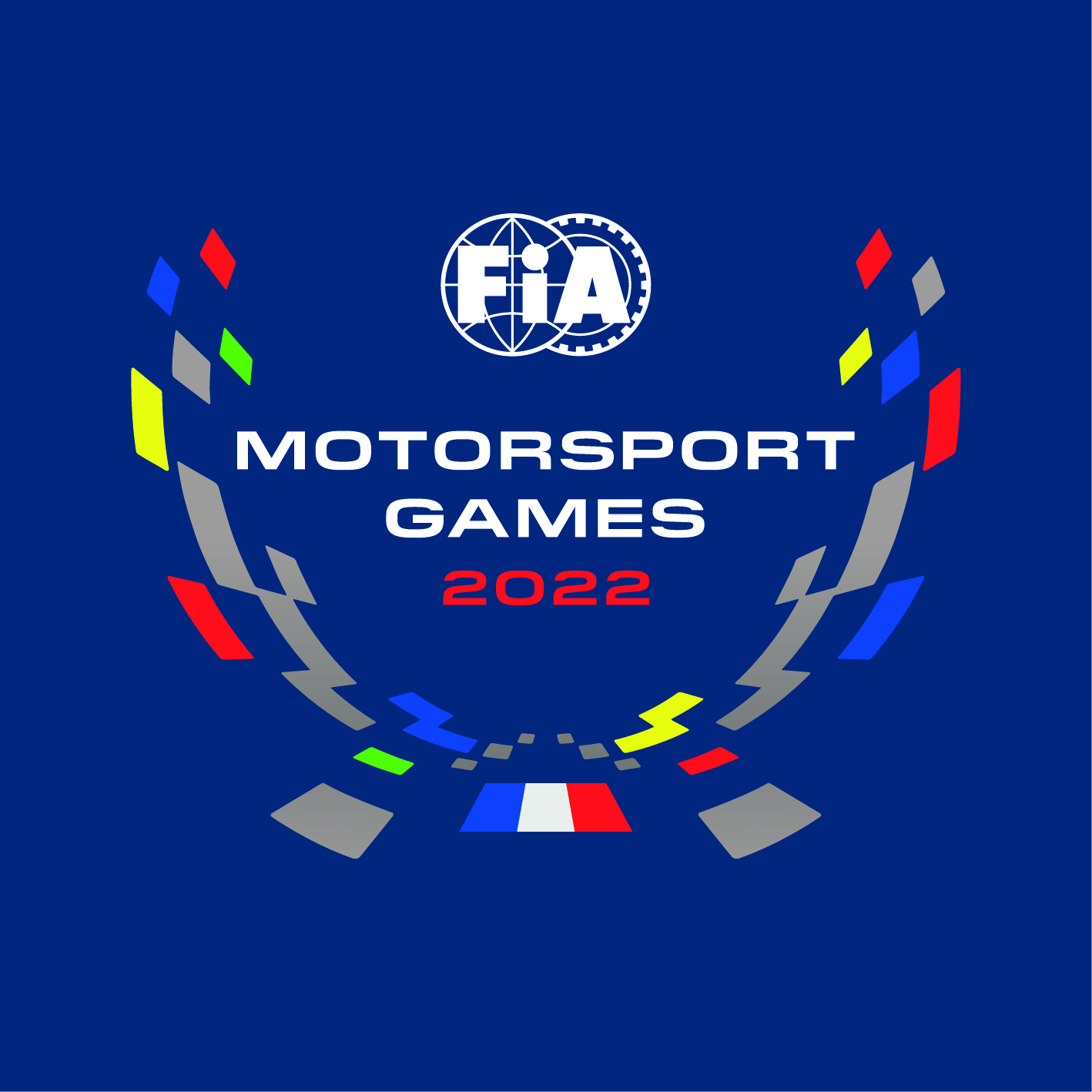 FIA DEFLOGO Motorsport Games 2022 CMYK NEG No Bkgrnd NO MARSEILLE