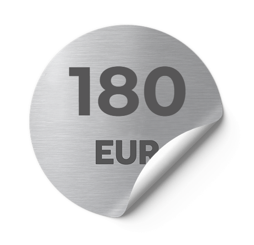 180 EUR kruh voucher silver