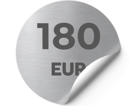 180 EUR kruh voucher silver