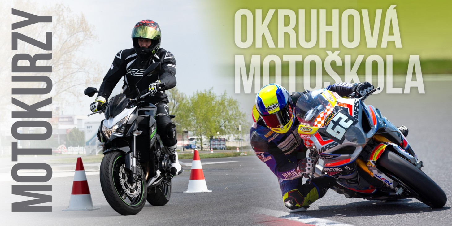 Motokurzy a okruhova motoskola rotator - Slider background