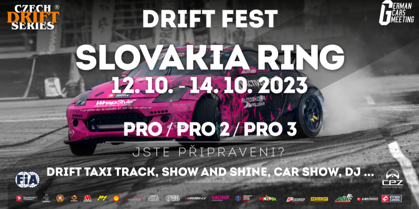 Czech drift - Slider background