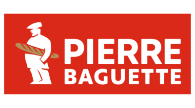 Pierre baguette logo vector